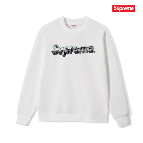 Supreme Chrome Logo Crewneck